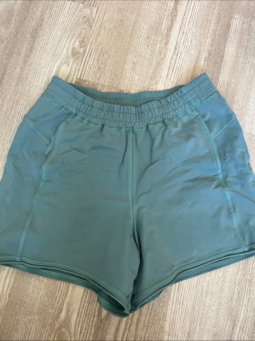 lululemon athletica Teal Athletic Shorts